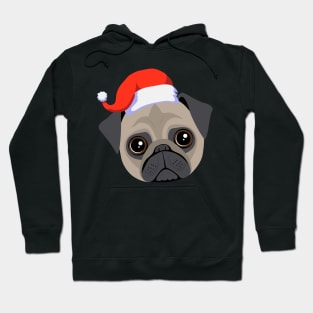 Santa Pug Hoodie